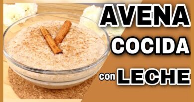 receta de avena con canela