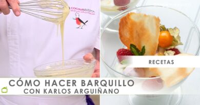 receta de barquillos