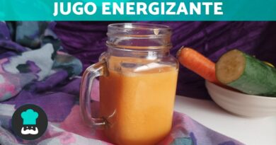 receta de bebida energizante natural