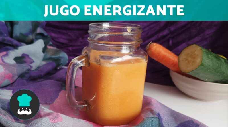 receta de bebida energizante natural