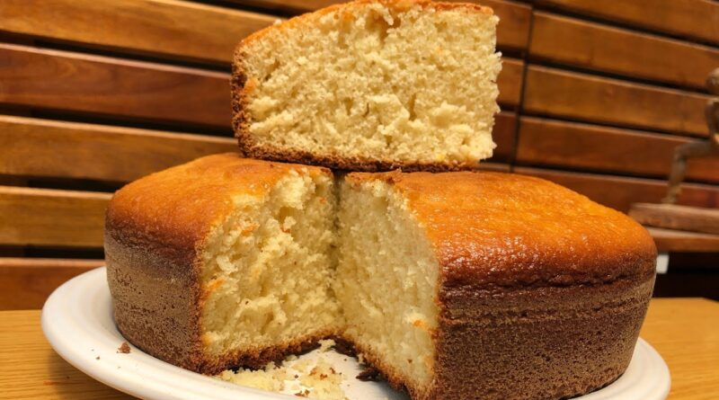 receta de bizcochuelo