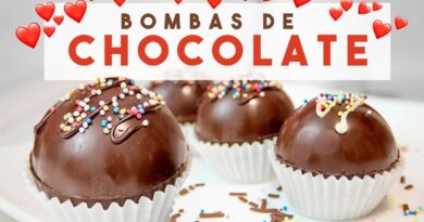 receta de bombas de chocolate