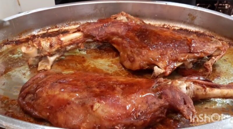 receta de cabrito al horno