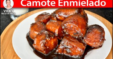receta de camote en dulce