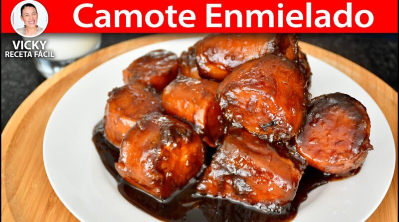 receta de camote en dulce
