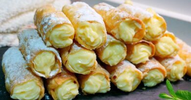 receta de canutillos
