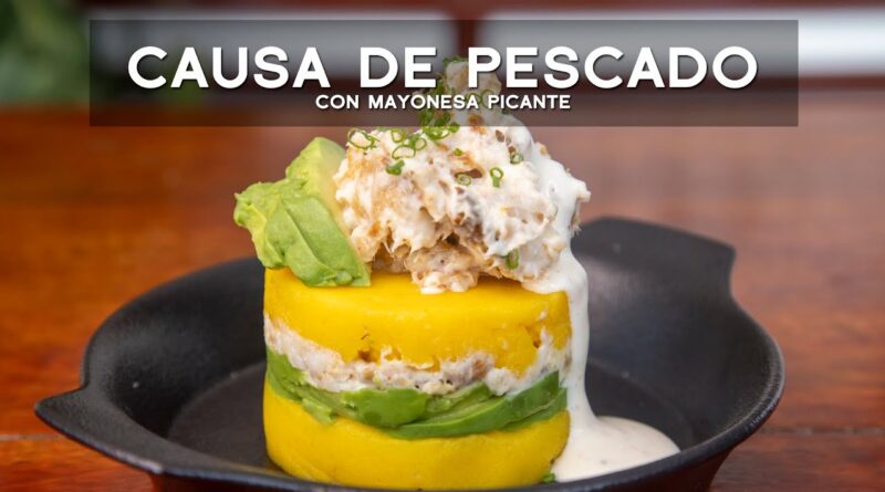 receta de causa de pescado
