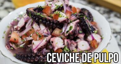 receta de ceviche de pulpo