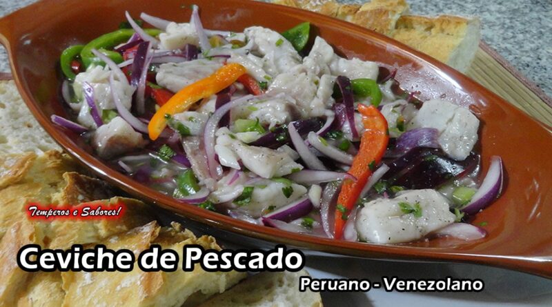 receta de ceviche venezolano