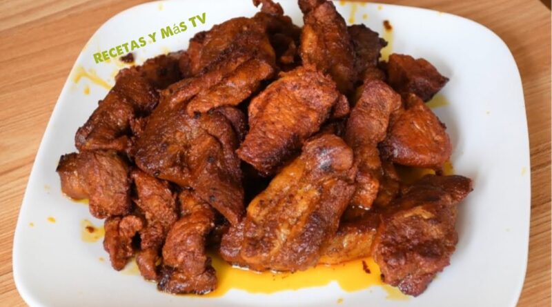 receta de chancho frito