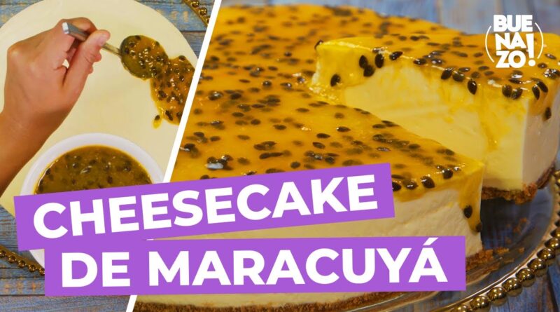 receta de cheesecake de maracuya