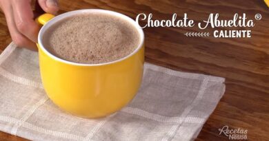 receta de chocolate con leche
