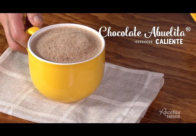 receta de chocolate con leche