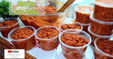 receta de chorizo de puerco