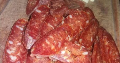 receta de chorizo seco