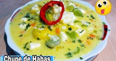 receta de chupe de habas