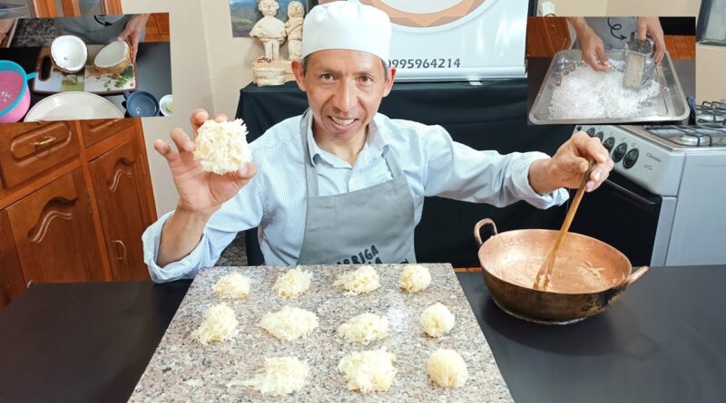 receta de cocadas blancas