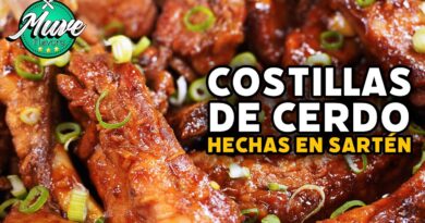 receta de costillitas de cerdo