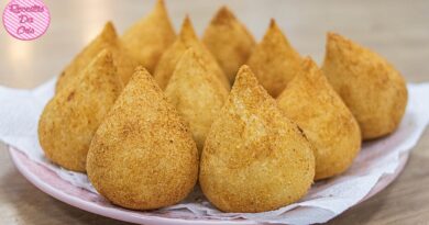 receta de coxinha de frango
