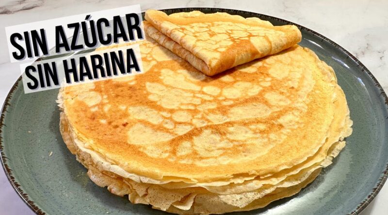 receta de crepes saludables
