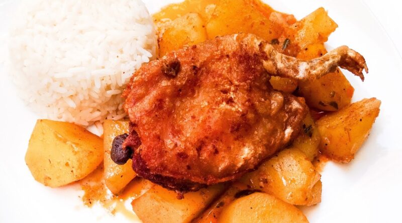 receta de cuy frito