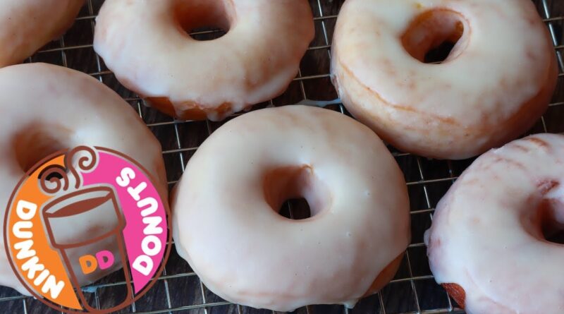 receta de donas dunkin donuts