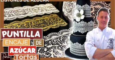receta de encaje comestible