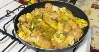 receta de encebollado de pollo
