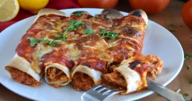 receta de enchiladas de pollo