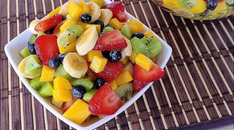receta de ensalada de frutas