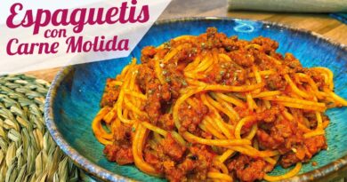receta de espaguetis con tomate