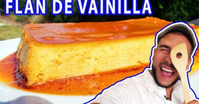 receta de flan de vainilla