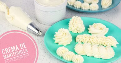 receta de frosting de mantequilla