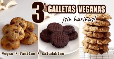 receta de galletas veganas
