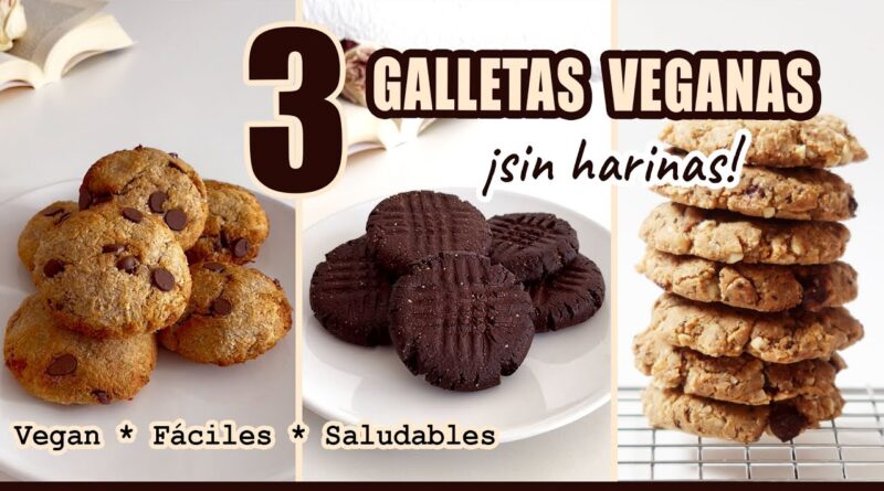 receta de galletas veganas