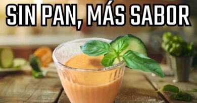 receta de gazpacho sin pan