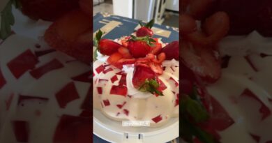 receta de gelatina de fresa
