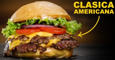 receta de hamburguesa americana