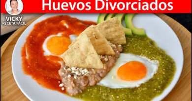 receta de huevos divorciados