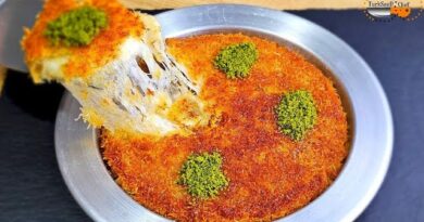 receta de knafeh