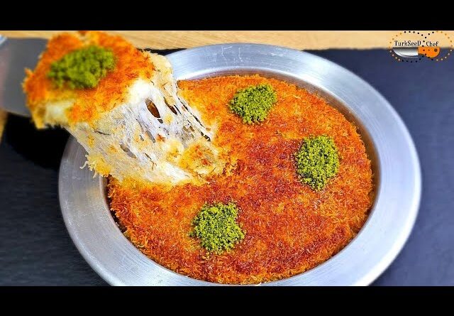 receta de knafeh