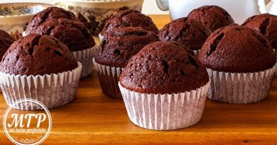 receta de magdalenas de chocolate