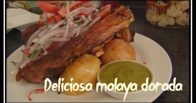 receta de malaya dorada arequipeña