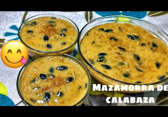 receta de mazamorra de calabaza