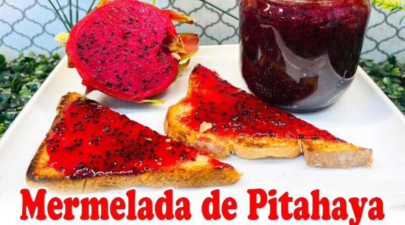 receta de mermelada de pitahaya