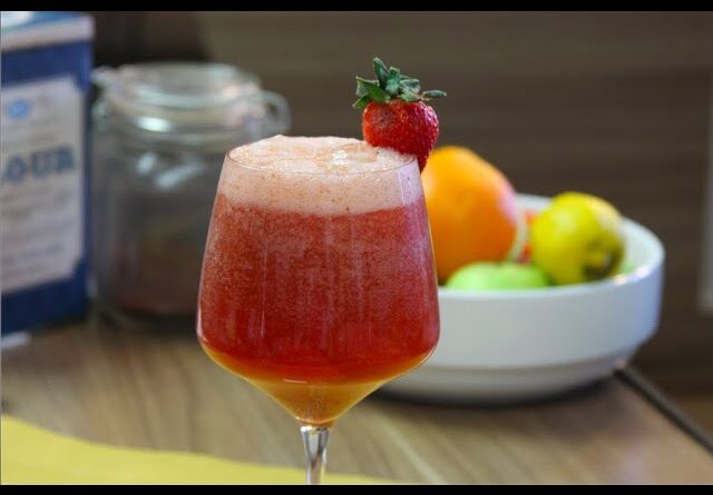 receta de mimosa de fresa