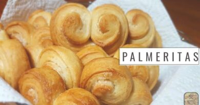 receta de palmeritas sin hojaldre