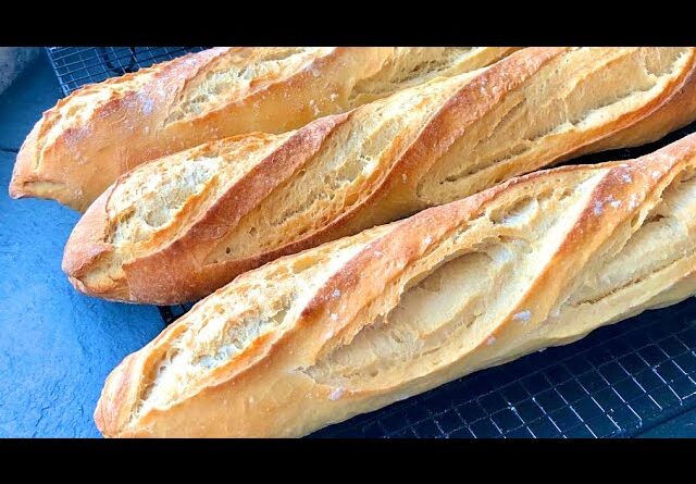 receta de pan baguette