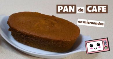 receta de pan en microondas