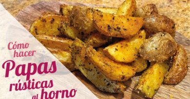receta de papas rusticas
